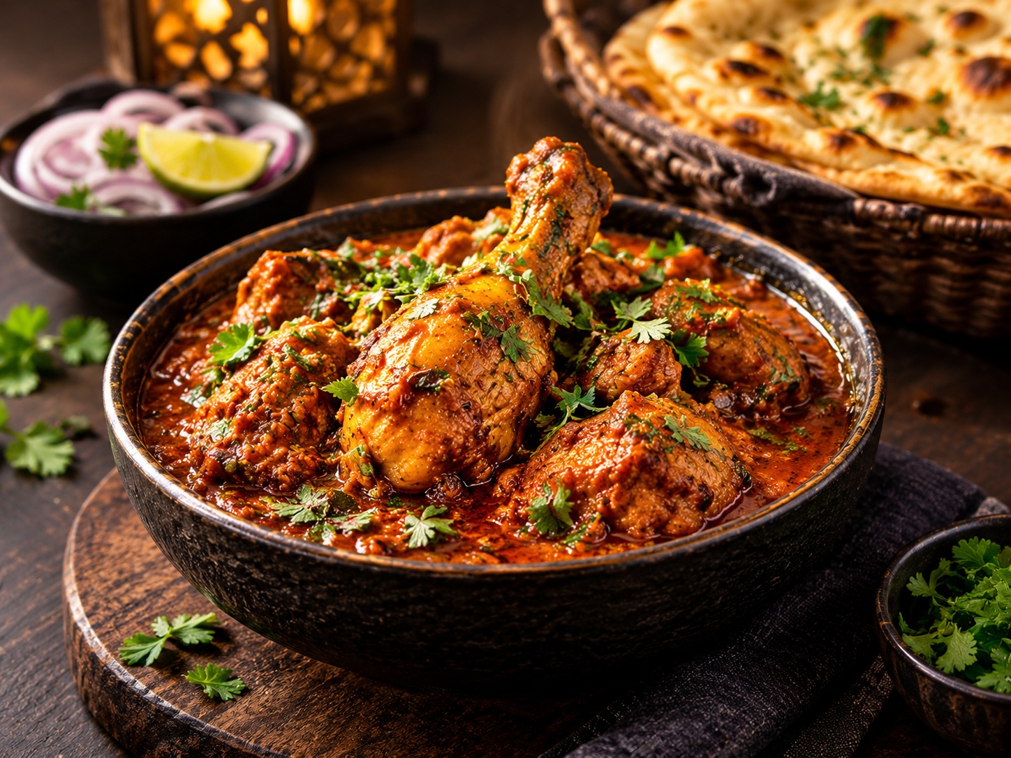 Chicken dish at Welcome Restaurant